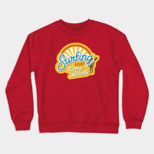 Surfing Point Long Beach Crewneck Sweatshirt